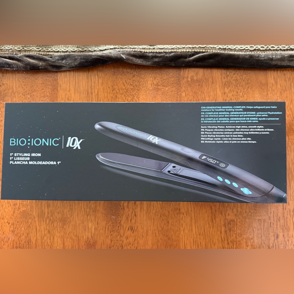 10X Pro Styling Iron - Black (BRAND NEW)